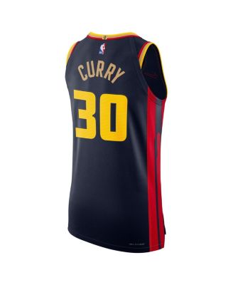 Men's Stephen Curry Navy Golden State Warriors 2024/25 Authentic Player Jersey - City Edition