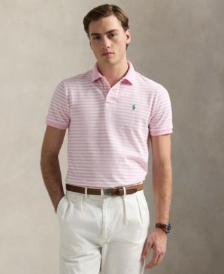 Polo Ralph Lauren - Men's Classic-Fit Striped Mesh Polo Shirt