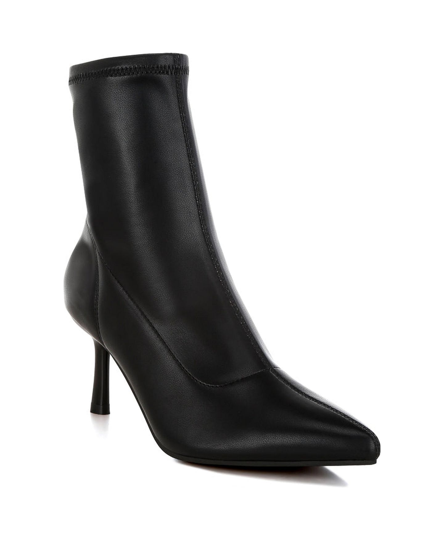 Женские ботинки London Rag Pumila Stiletto Heel Sock, цвет: Чёрный — фото 3