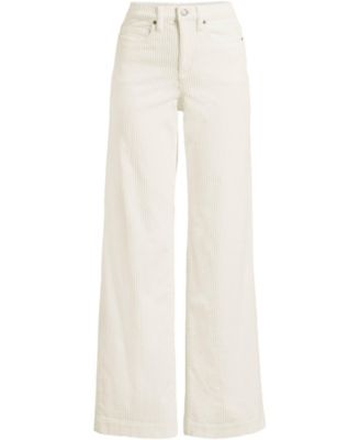 Women's High Rise Wide Leg Corduroy Pants