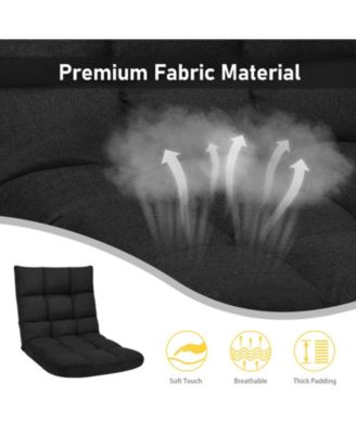 14-Position Adjustable Folding Lazy Gaming Sofa