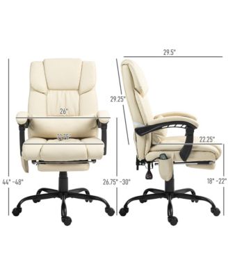 Massage Office Chair, Office Chair with 6 Vibration Points,