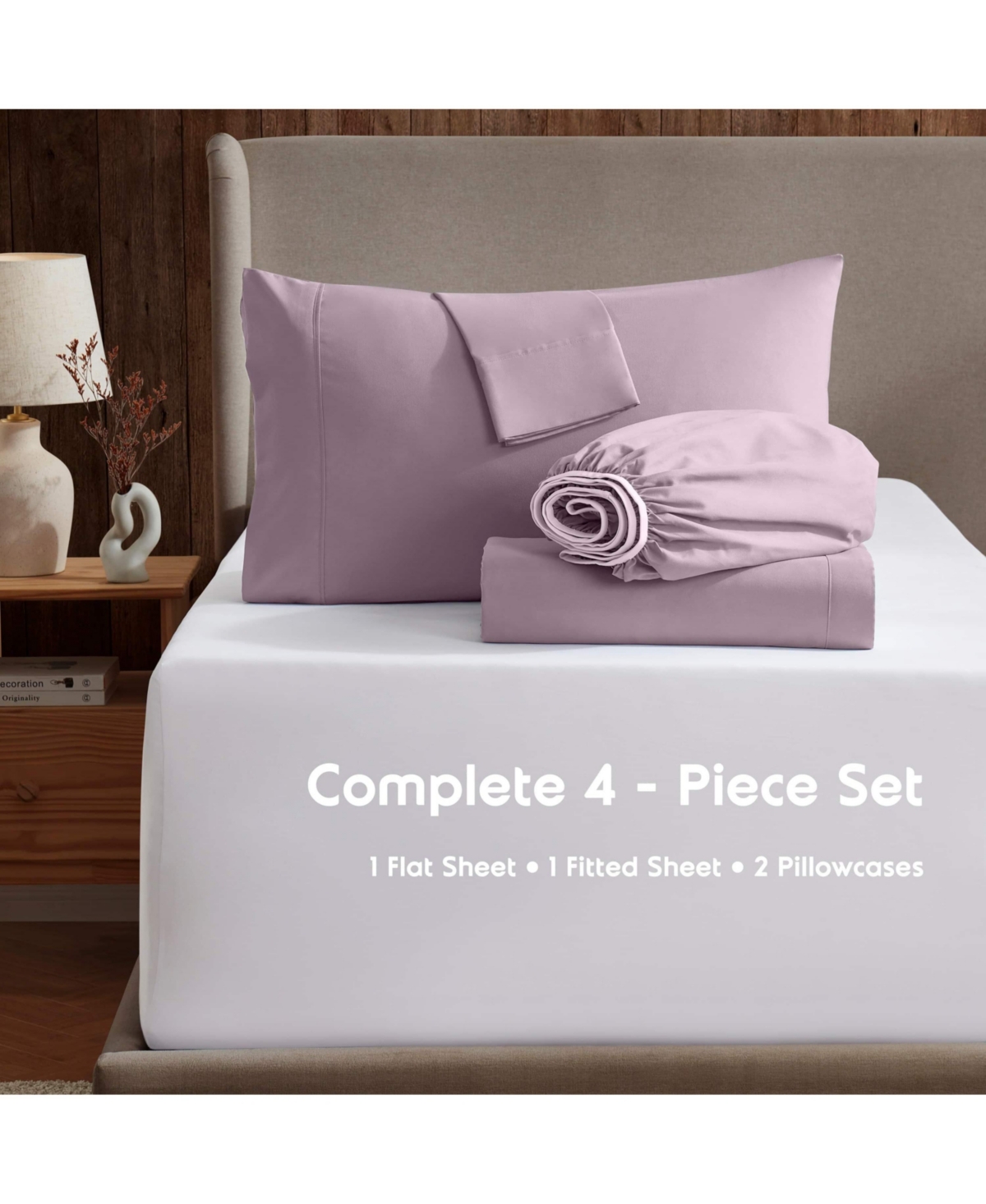 Piece Extra Deep Luxury Collection Classic Silky Thread Sheet Set