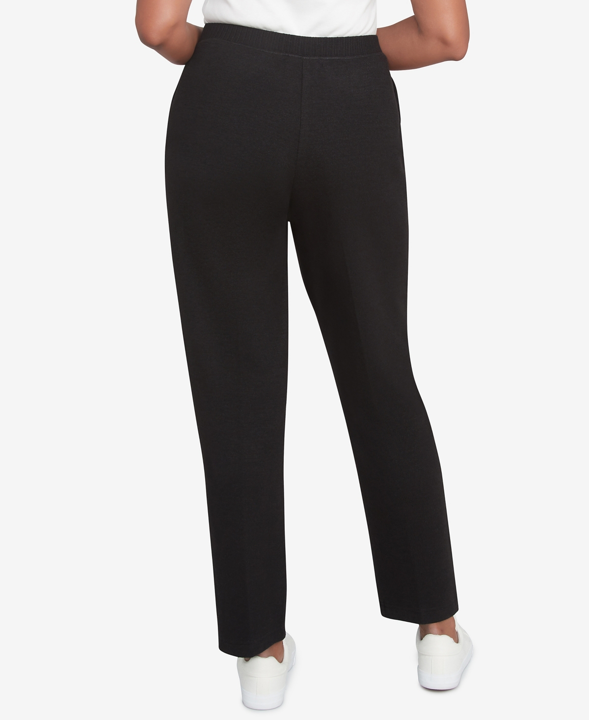 Alfred Dunner Women's French Quarter Soft Brushed Knit Average Length Pants