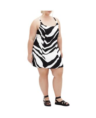 Plus Size Caitlin Print Dress