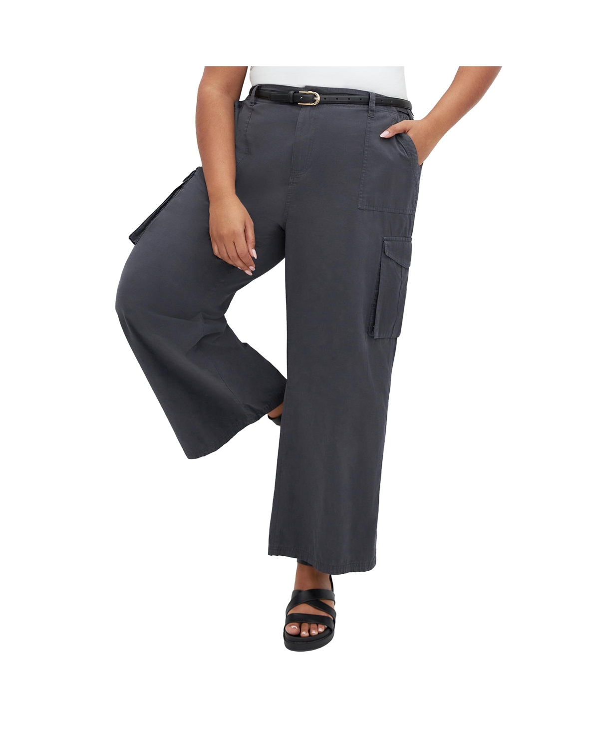 City Chic Plus Size Mia Cargo Pant