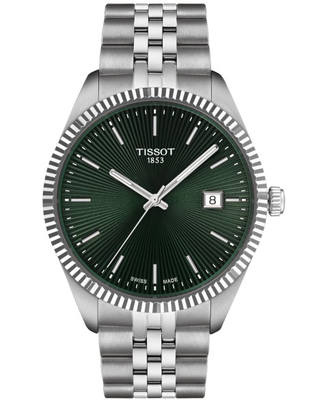 Tissot Men's Swiss Ballade Stainless Steel Bracelet Watch 40mm