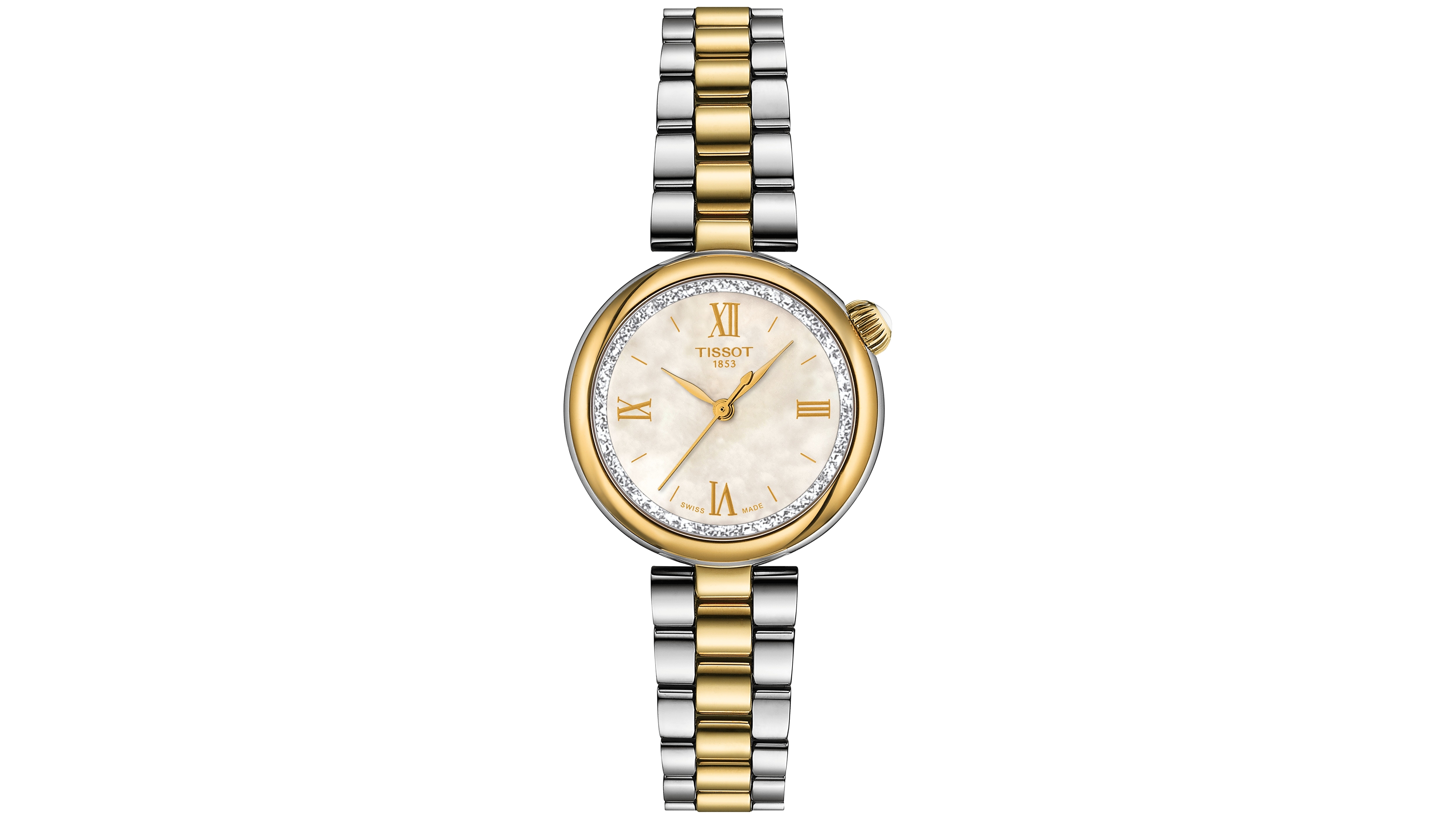 Tissot Women's Swiss Desir Two-Tone Stainless Steel Bracelet Watch 28mm