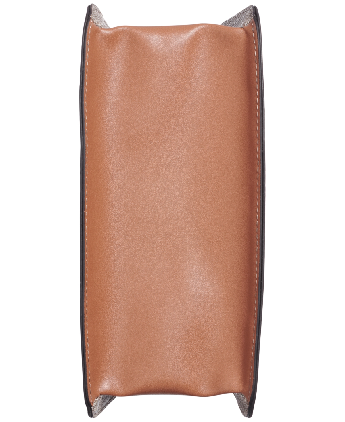 Calvin Klein Audrey Signature Convertible Crossbody In Brown