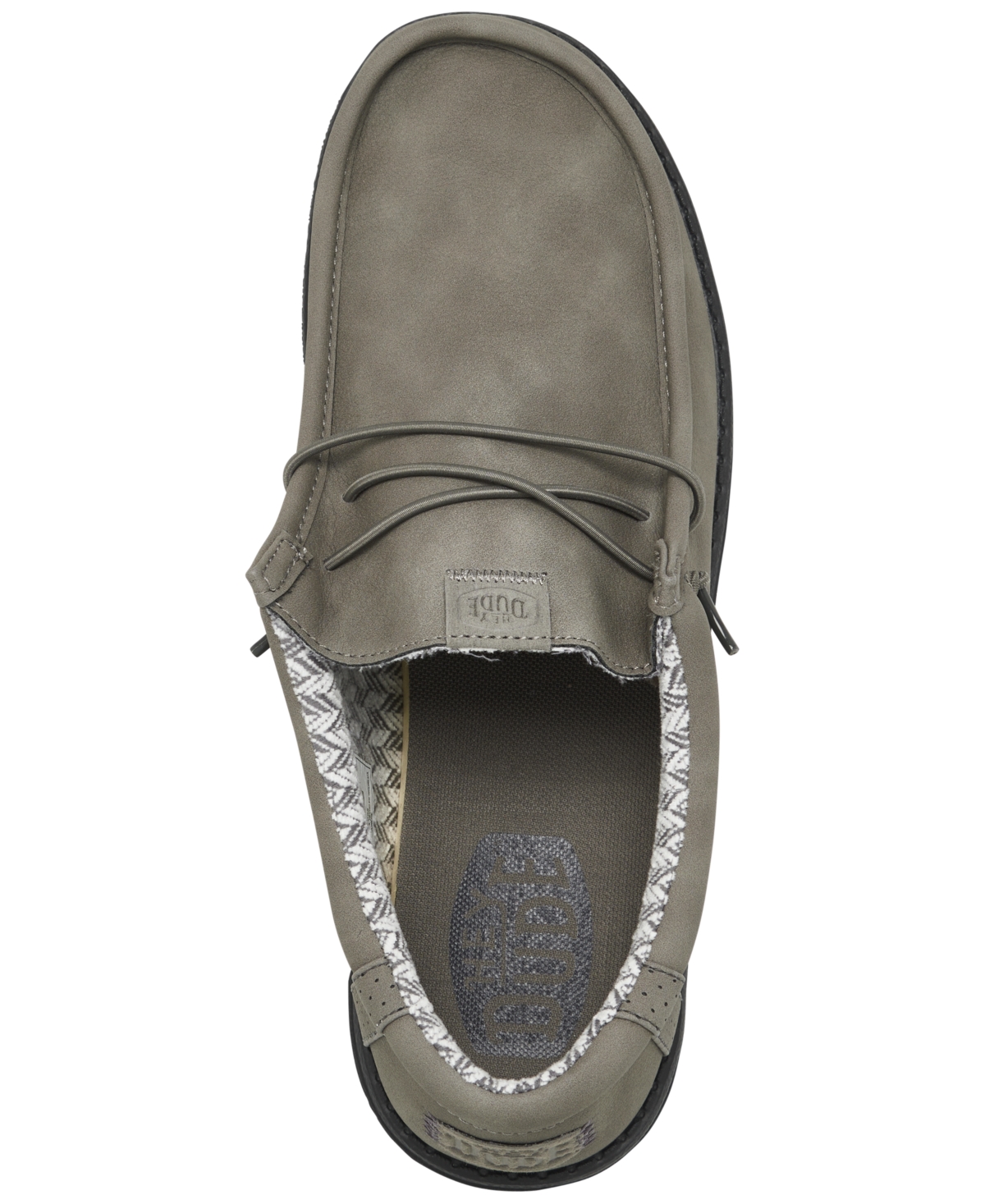 HEY DUDE MEN'S WALLY CLASSIC SLIP-ON CASUAL MOCCASIN SNEAKERS FROM FINISH LINE 