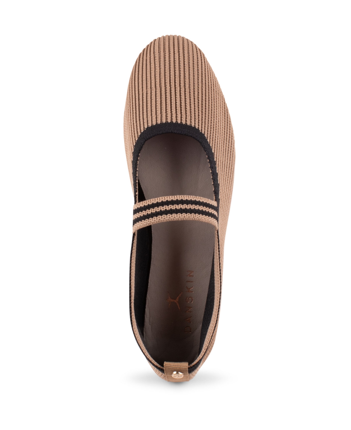 Danskin Women's Optimist Slip-on Ballet Flats In Camel