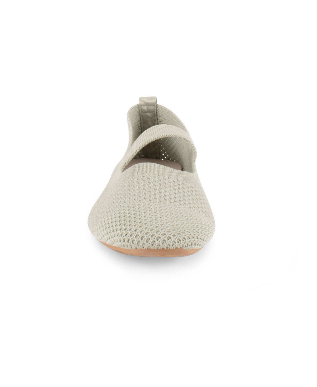 Danskin Women's Remarkable Slip-on Ballet Flats In Sage Green