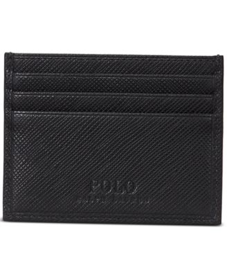 Men's Saffiano Leather Card Case