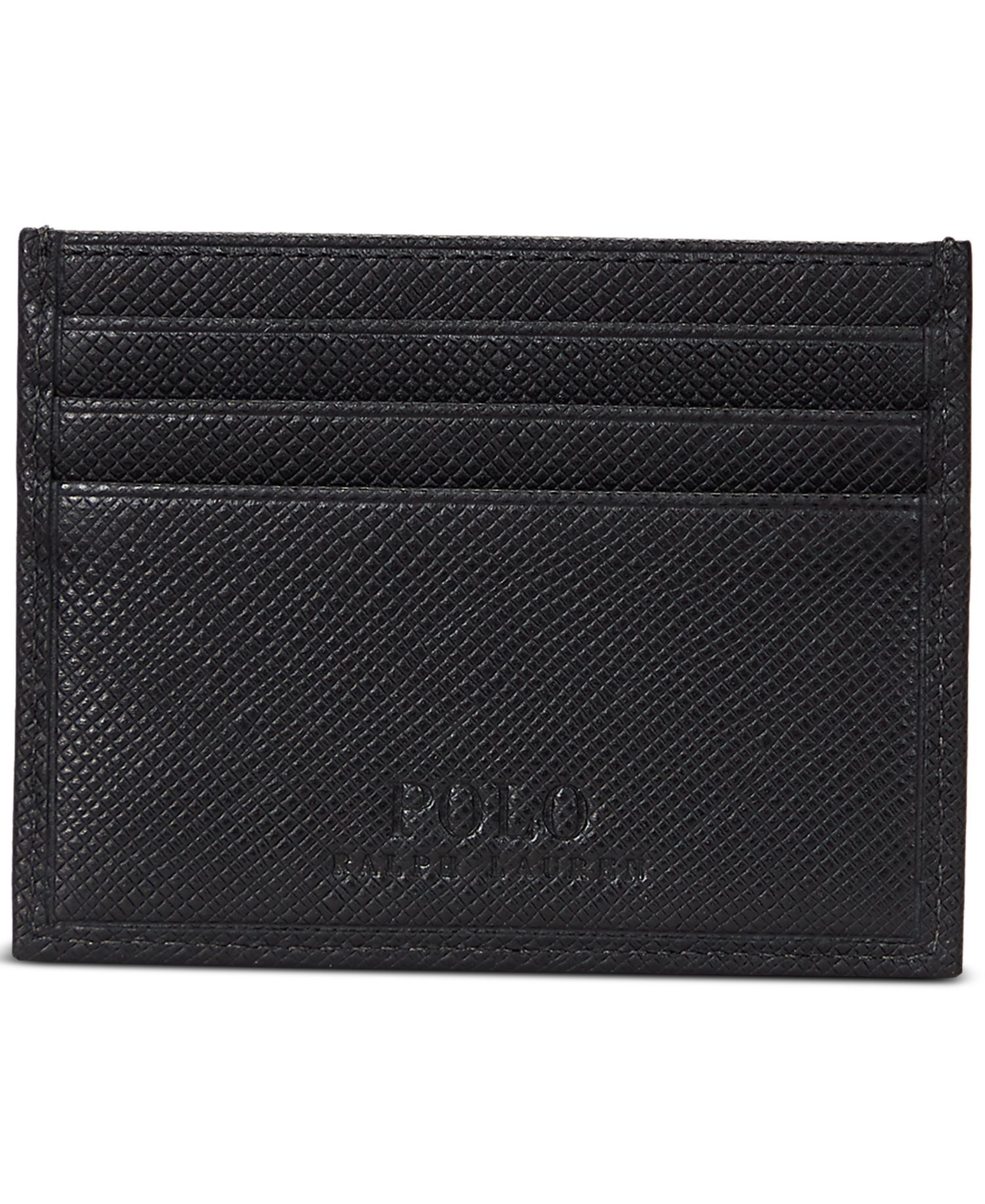 Men's Saffiano Leather Card Case