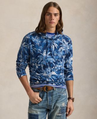 【POLO RALPH LAUREN】Tropical-Print フーディー Tシャツ Polo Ralph Lauren Men's Tropical-Print Jersey Hooded T-Shirt