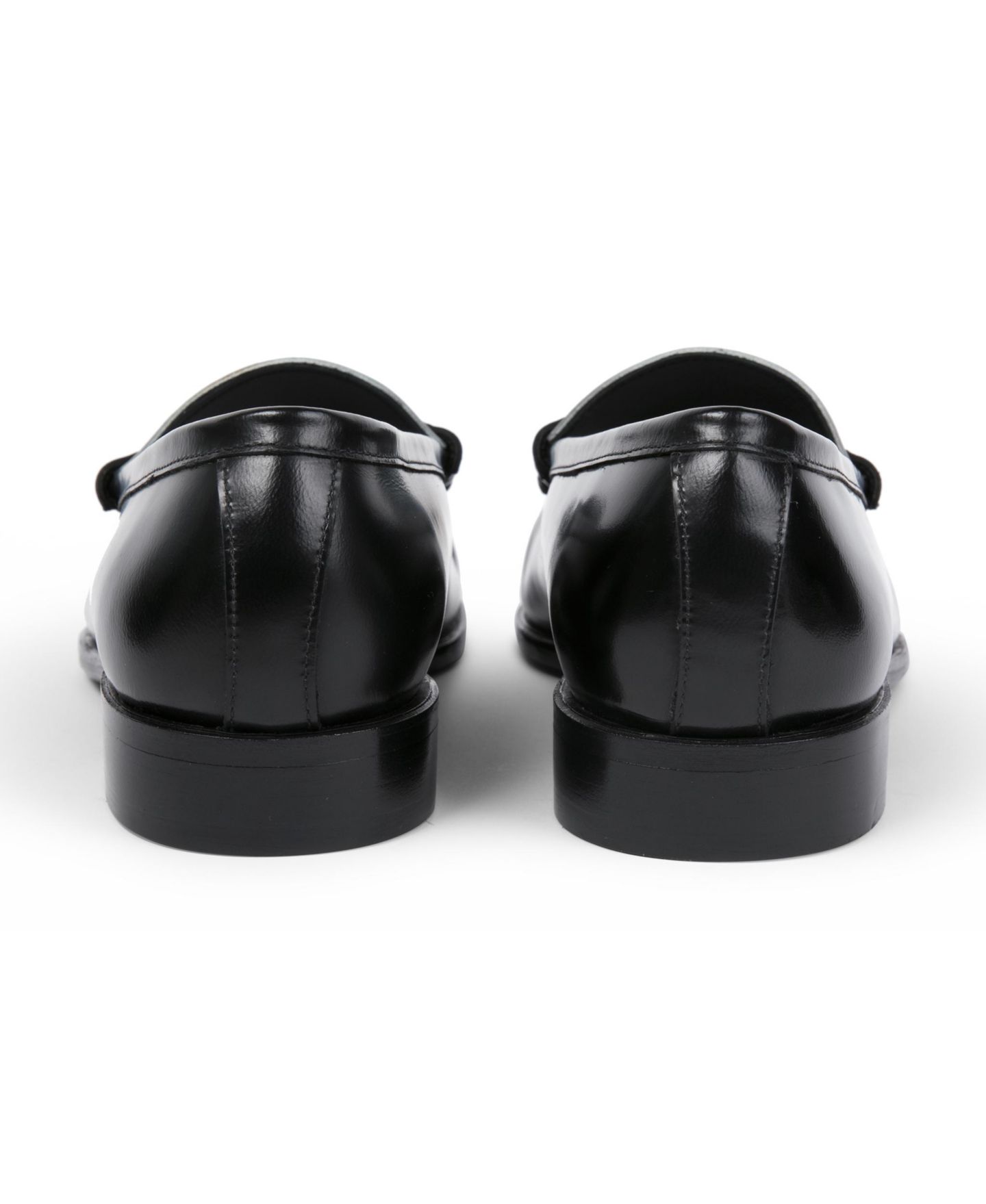 Мужские туфли Anthony Veer Como Penny Loafer, цвет: Чёрный белый — фото 4