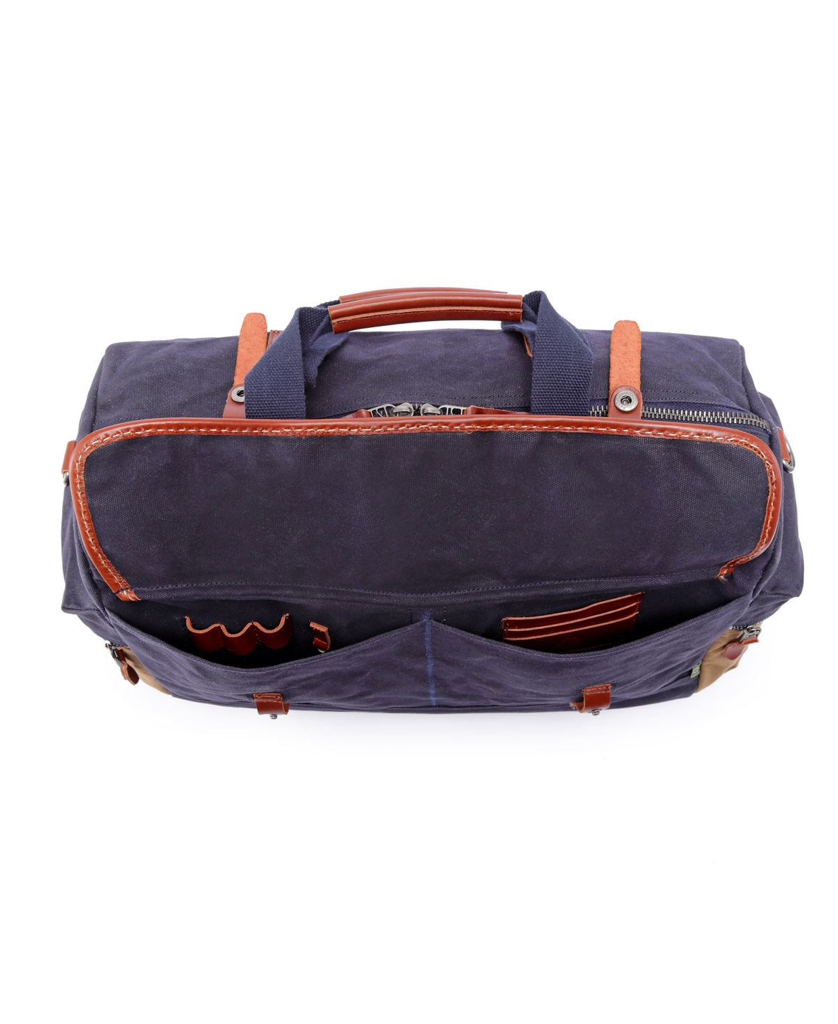 Tsd Brand Stone Creek Large Duffel Bag In Navy