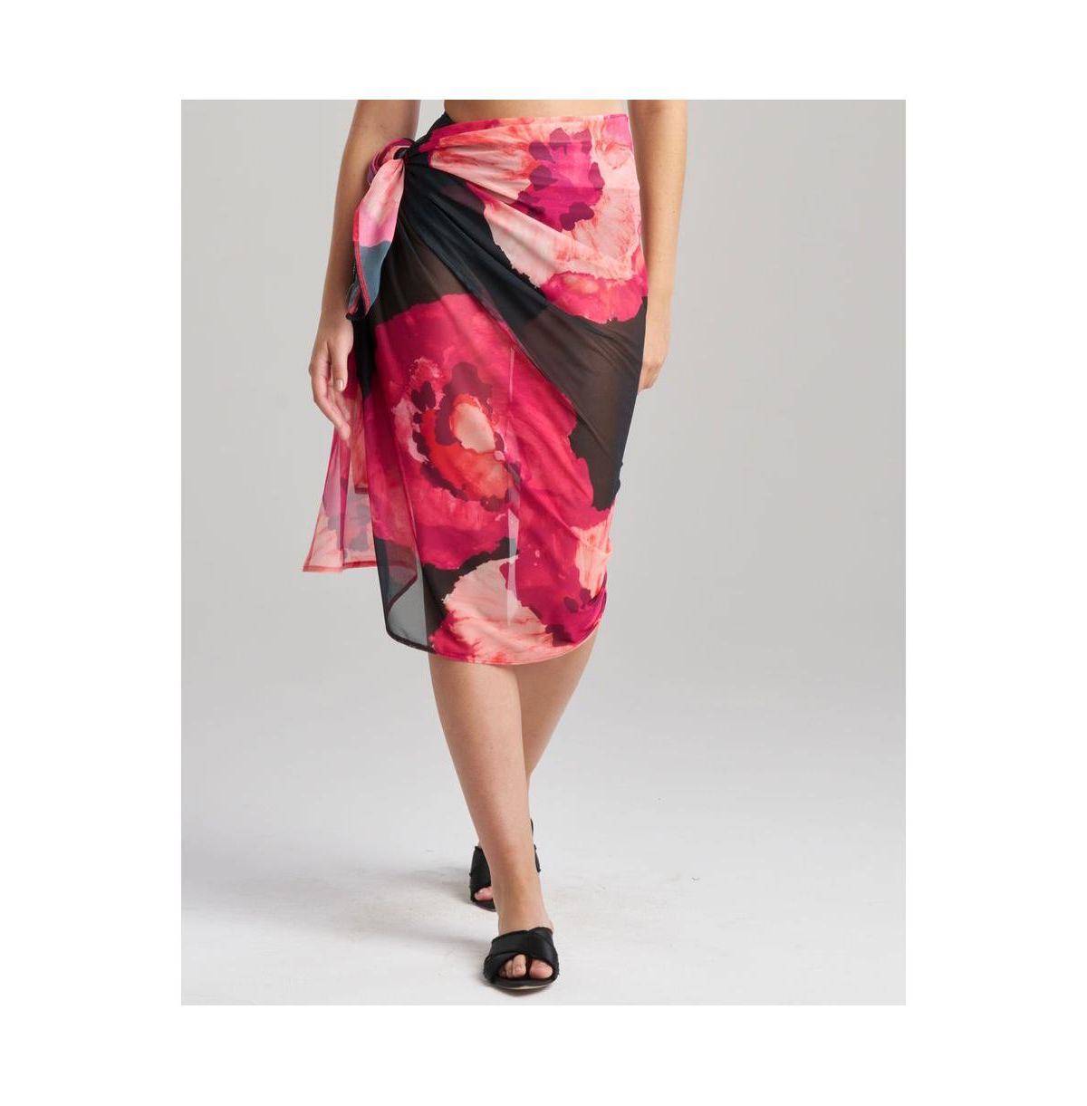 Women's Poppy Pareo - Red/black