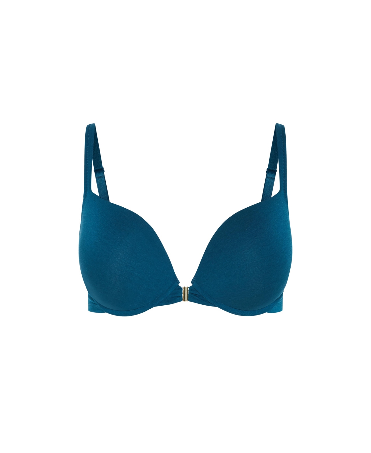 City Chic Plus Size Smooth & Chic Front Close Cotton Push Up Bra