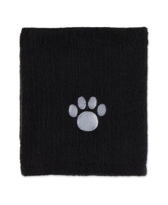 Pet Microfiber Towel Embroidered Paw Print 41x23.5-inch