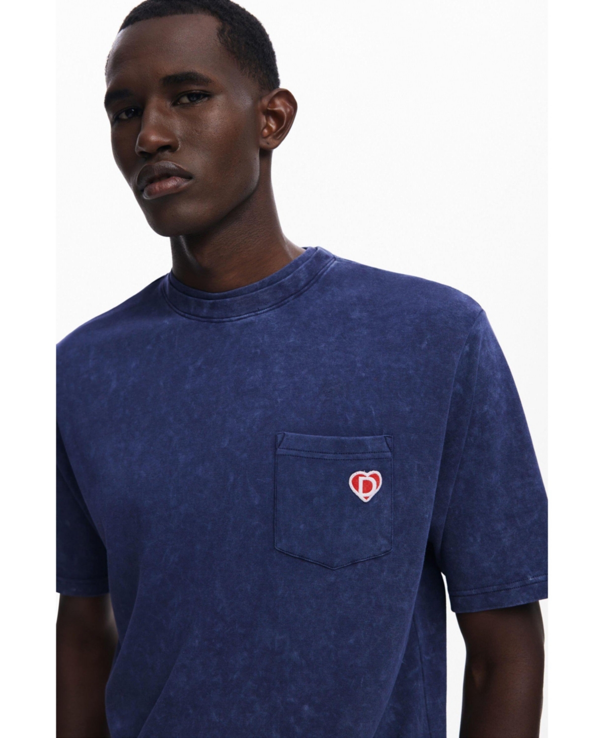 Desigual Men's Pocket logo T-shirt