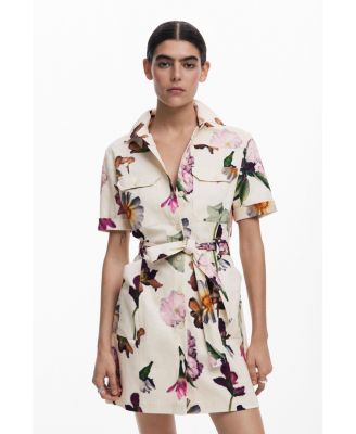 Women's Utility shirt dress
