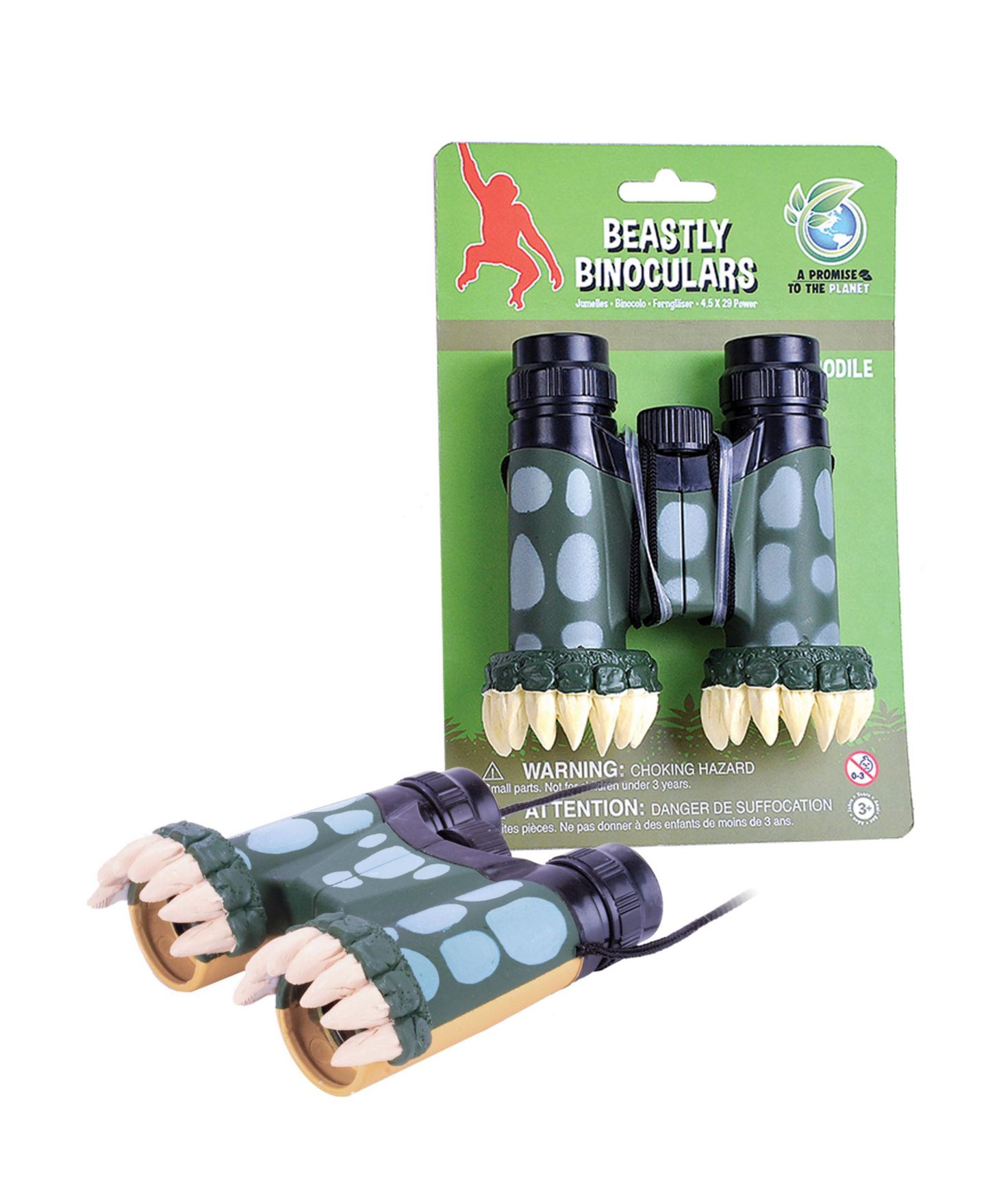 Детские игрушки Wild Republic Beastly Adjustable-Focus Binoculars, Ages 3+ — фото 1