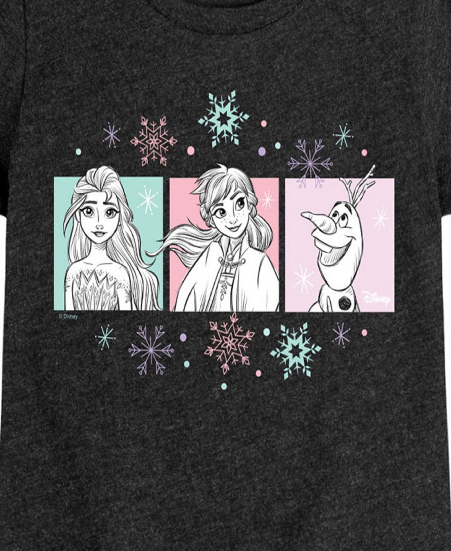 Big Girls Frozen 2 Graphic Short Sleeve Tee