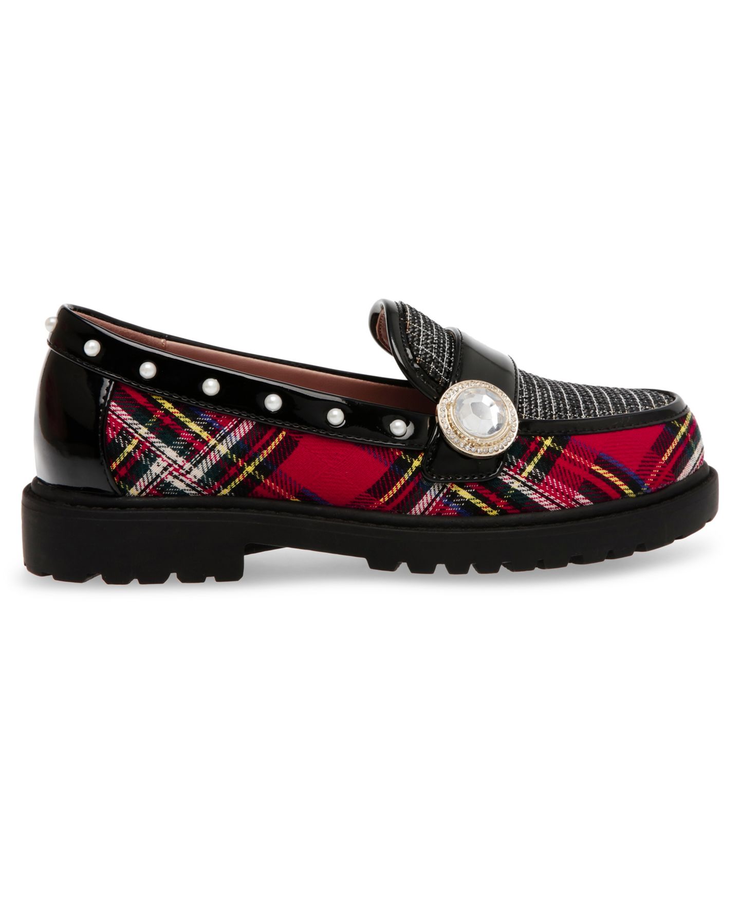 Туфли Betsey Johnson Marim Loafer для девочек, цвет: Красный разноцветный — фото 2