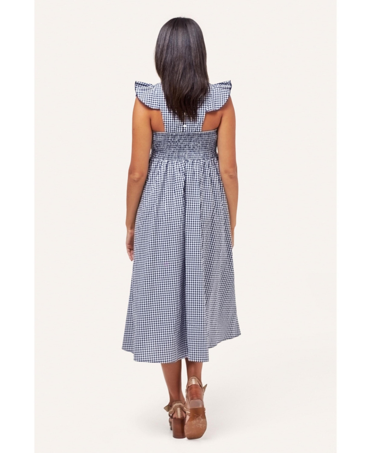 Nom Maternity Maternity Harper Smocked During + After Dress