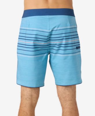 Men's Hyperfreak Heat Stripe Scallop Board Short