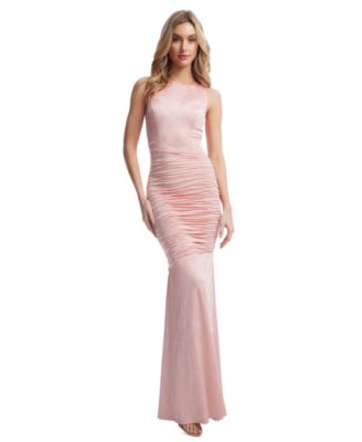 Dress the Population - Women's Violetta Ruched Gown