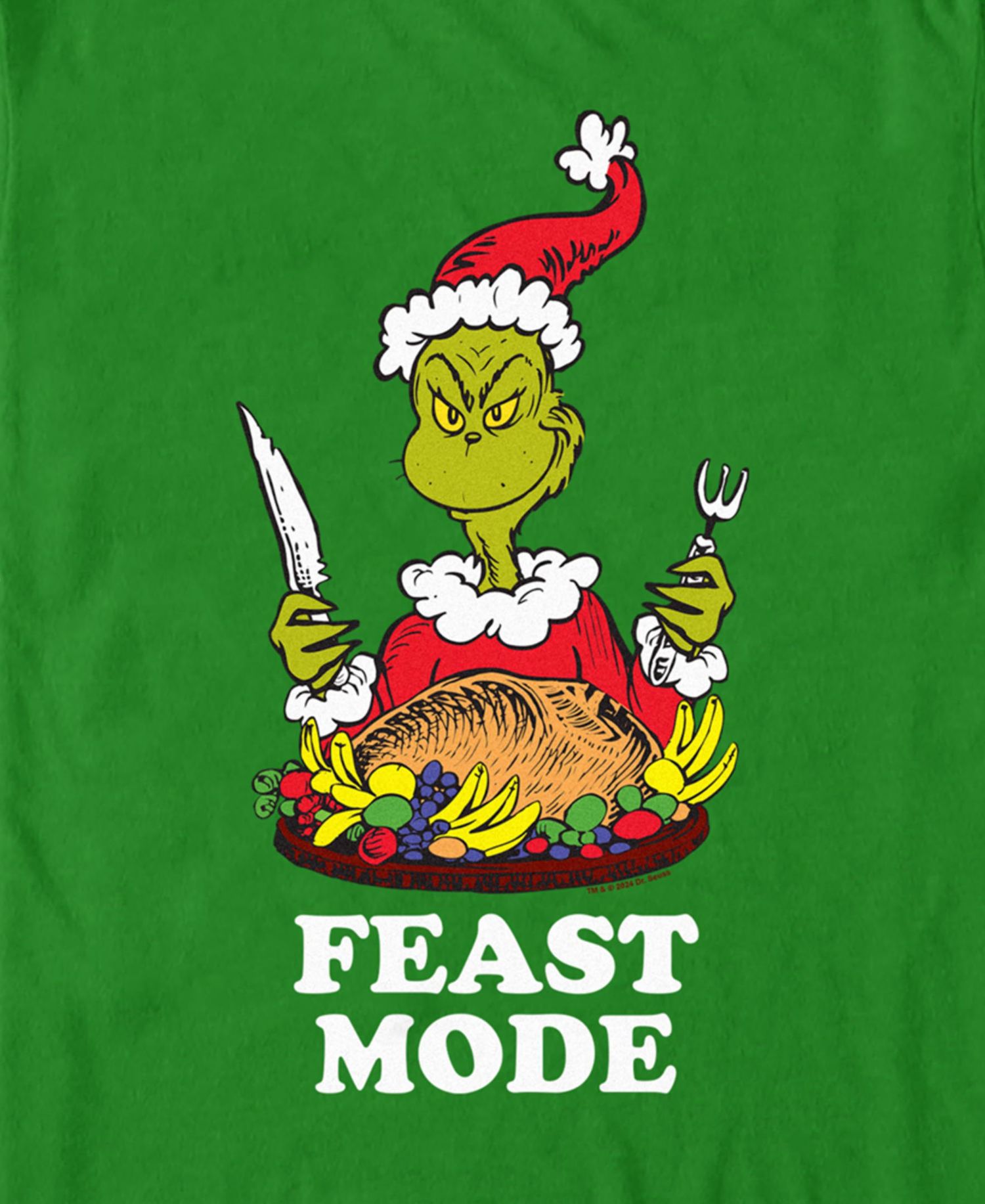 Men's Grinch Feast Short Sleeve T-Shirt