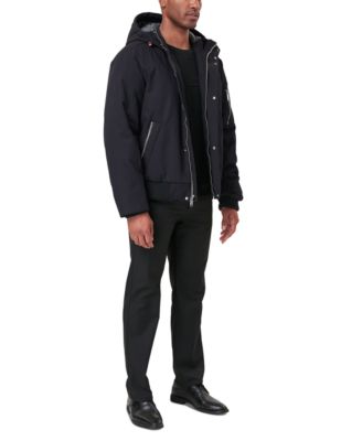 Men's Hooded Bomber Jacket