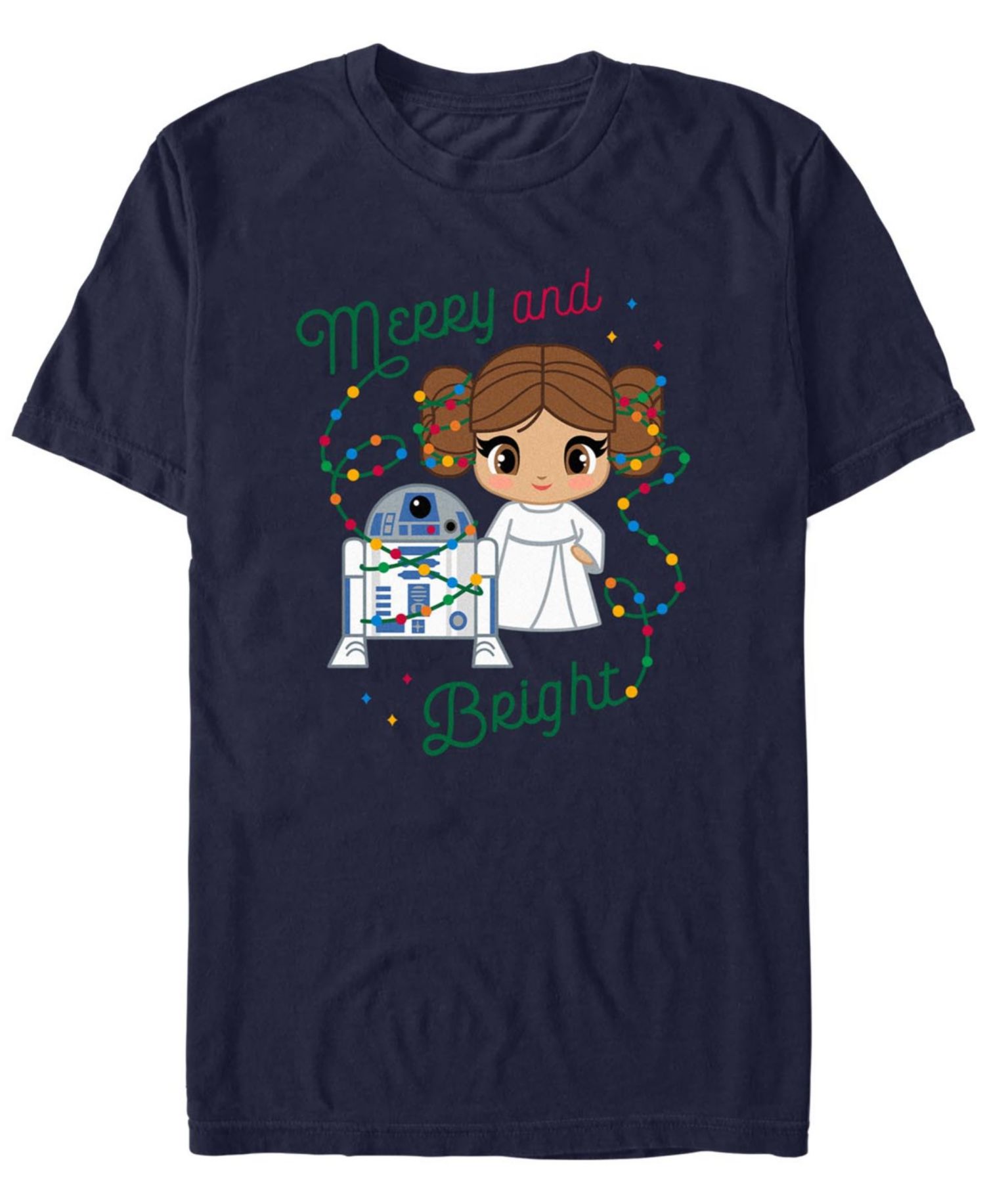 Men's Merry Leia R2 Short Sleeve T-Shirt