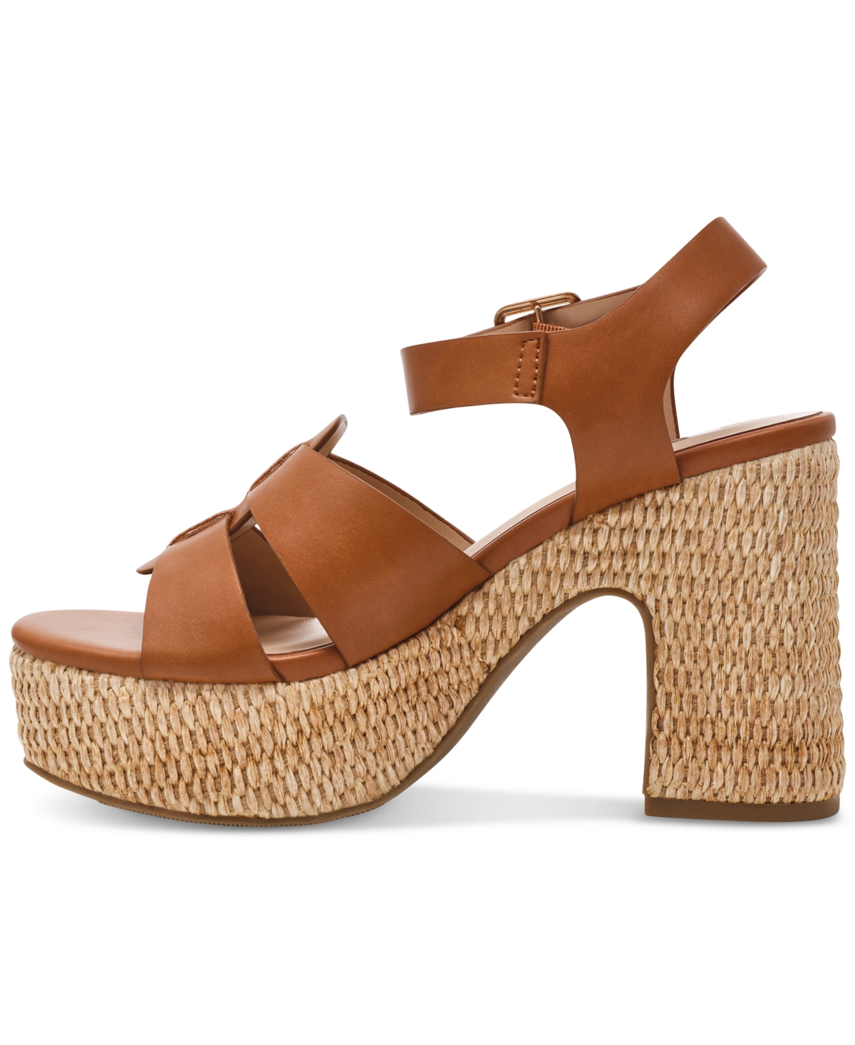 Dv Dolce Vita Women's Mullen Platform Block-heel Sandals In Tan