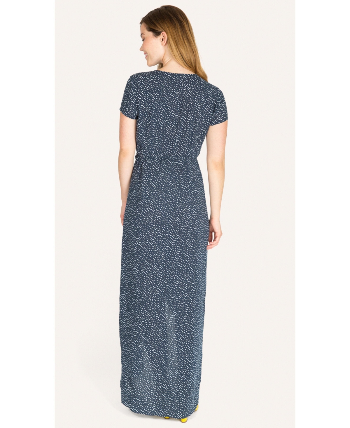 Nom Maternity Maternity Delilah Wrap Maxi Dress