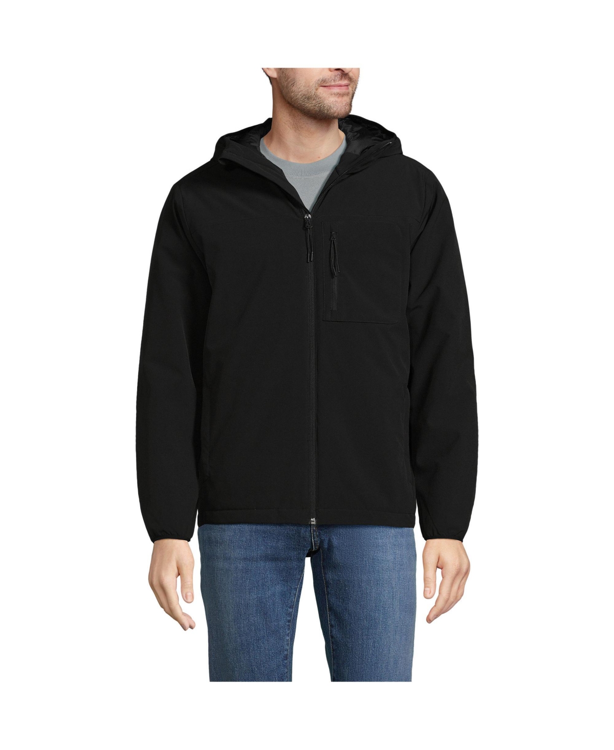 Men's Insulated Commuter Jacket - Black