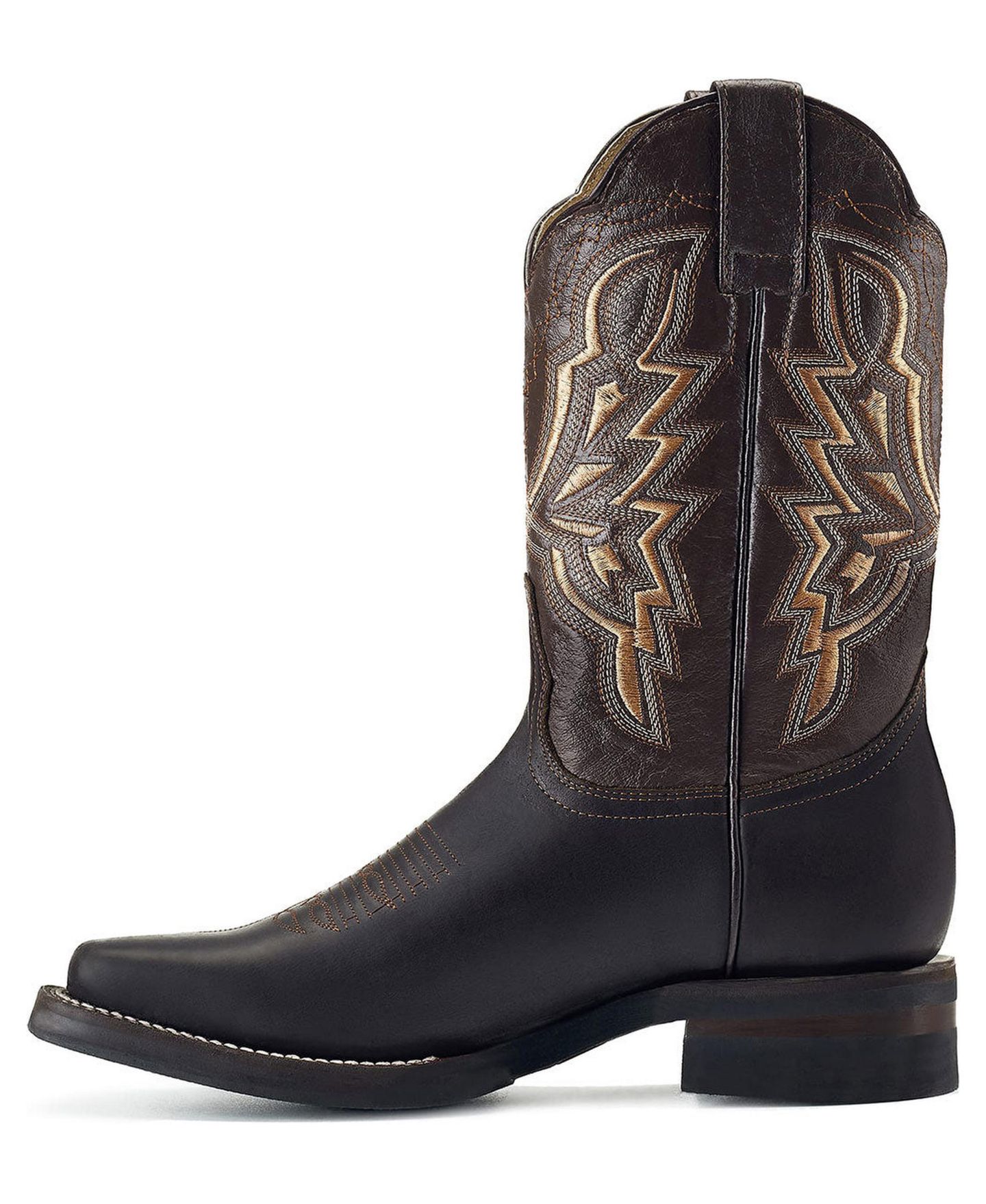 Мужские ботинки Forastero Handcrafted Leather Boots By Western, цвет: Тёмный коричневый — фото 2