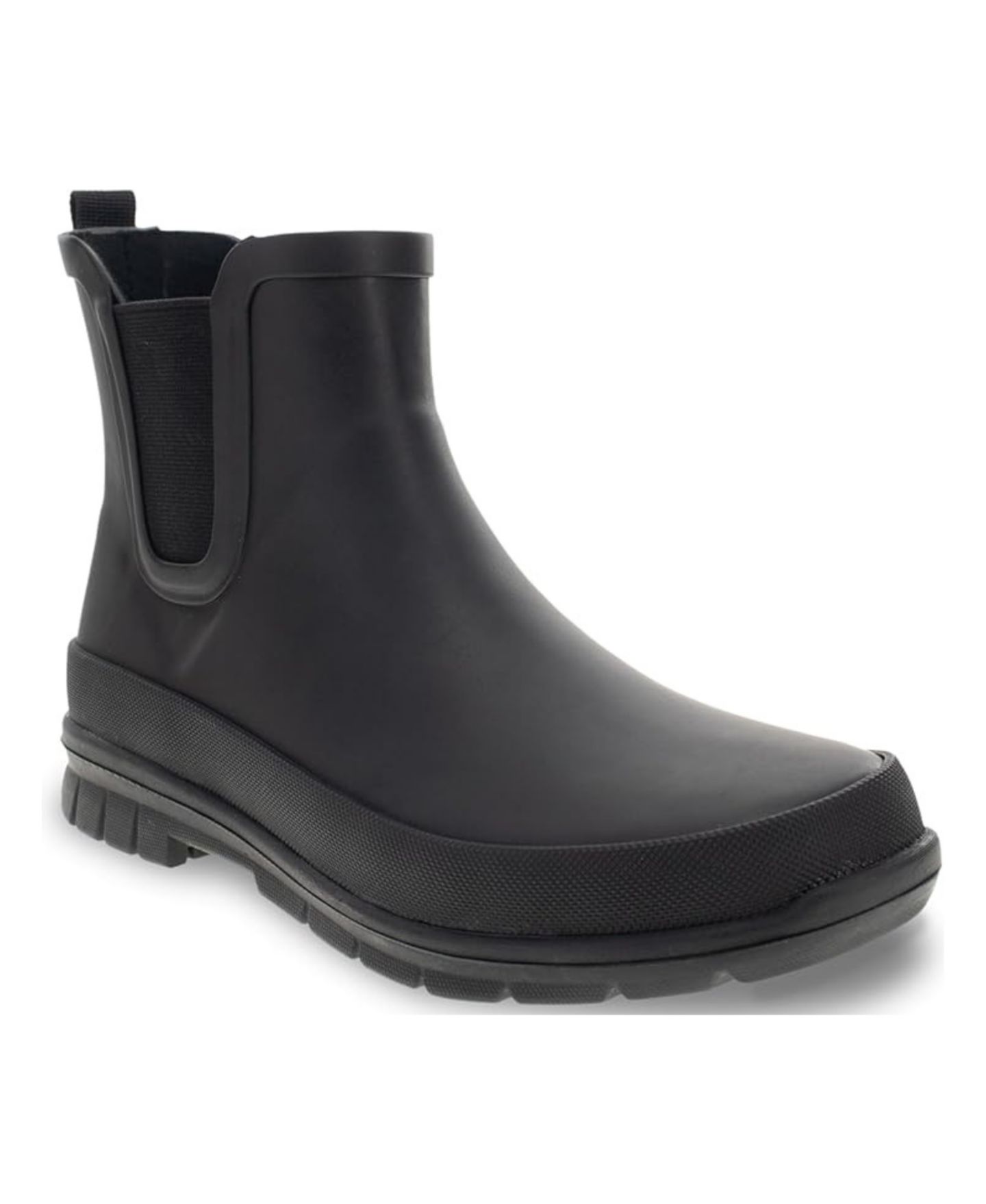 Женские ботинки Western Chief Classic Matte Chelsea Rain Boot, цвет: Чёрный — фото 3