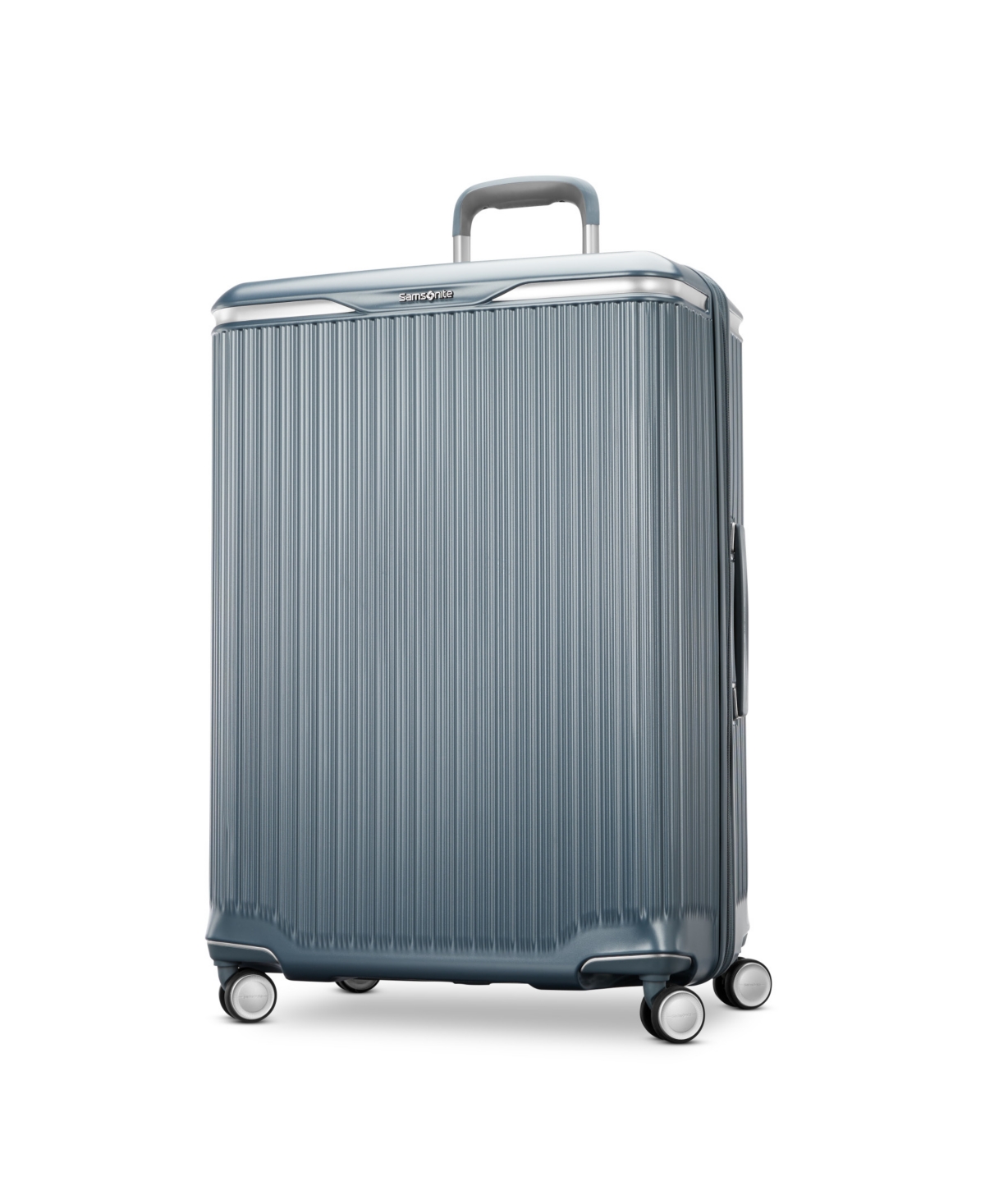 Samsonite Silhouette 18 28" Large Expandable Hardside Spinner In Slate Blue