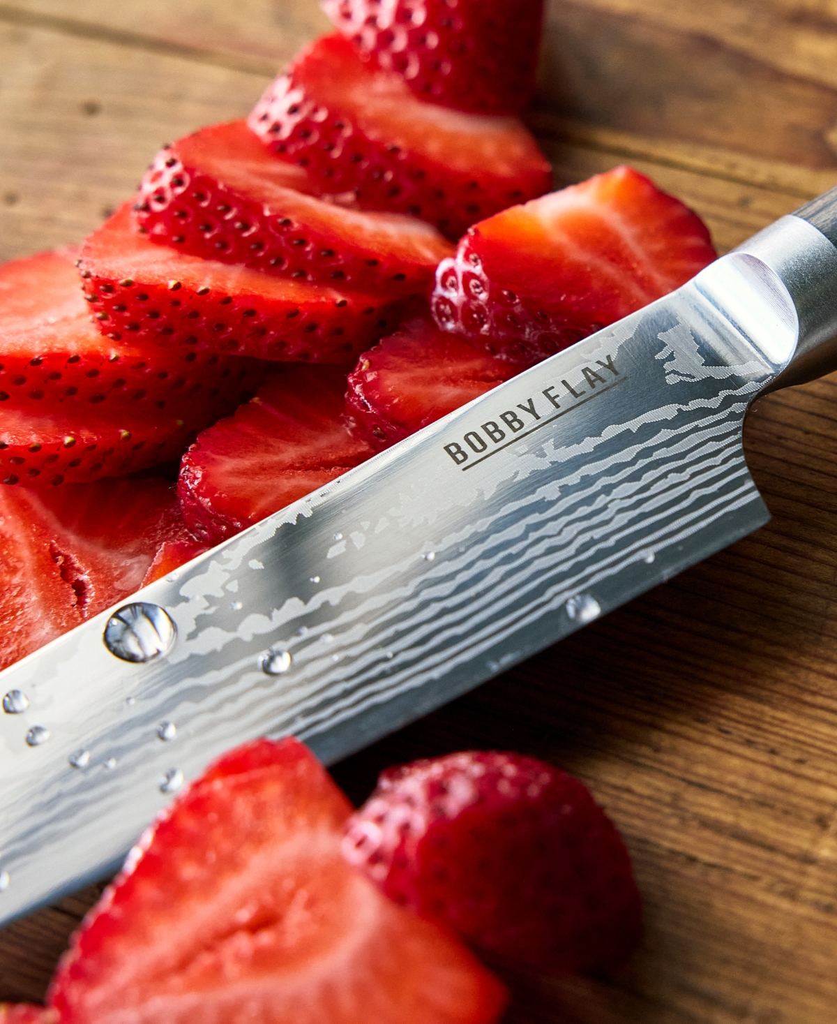 Greenpan Bobby Flay X  2-piece Santoku Knife Set In Gray