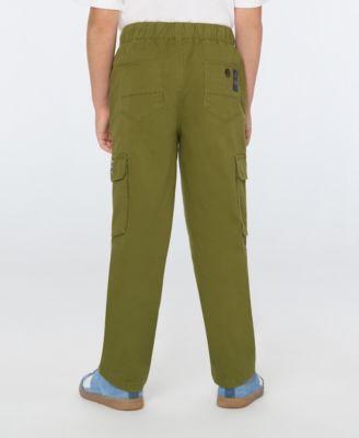 Big Boys Stretch Cotton Twill Pant