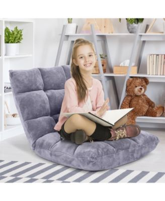 Adjustable 14-position Cushioned Floor Chair