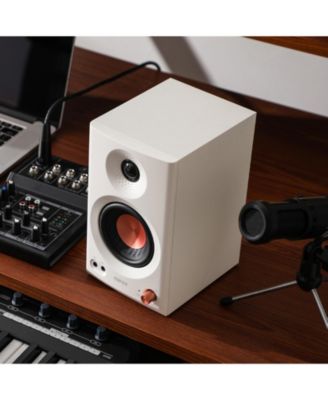 Hi-Res Audio Certified Monitor Speakers, Bluetooth V5.4 Active Bookshelf Speakers, 2.0 Computer Speaker (Pair)