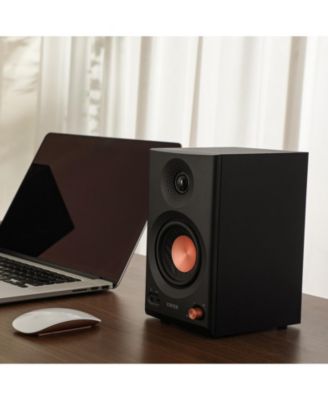 Hi-Res Audio Certified Monitor Speakers, Bluetooth V5.4 Active Bookshelf Speakers, 2.0 Computer Speaker (Pair)