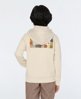 Big Boys Graphic Fleece Zip Up Hoodie