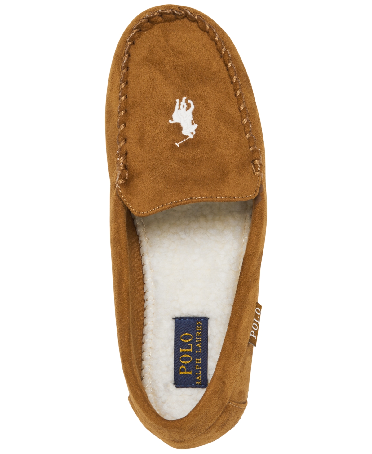 Polo Ralph Lauren Big Boys Dezi Iv Faux Suede Slippers from Finish Line
