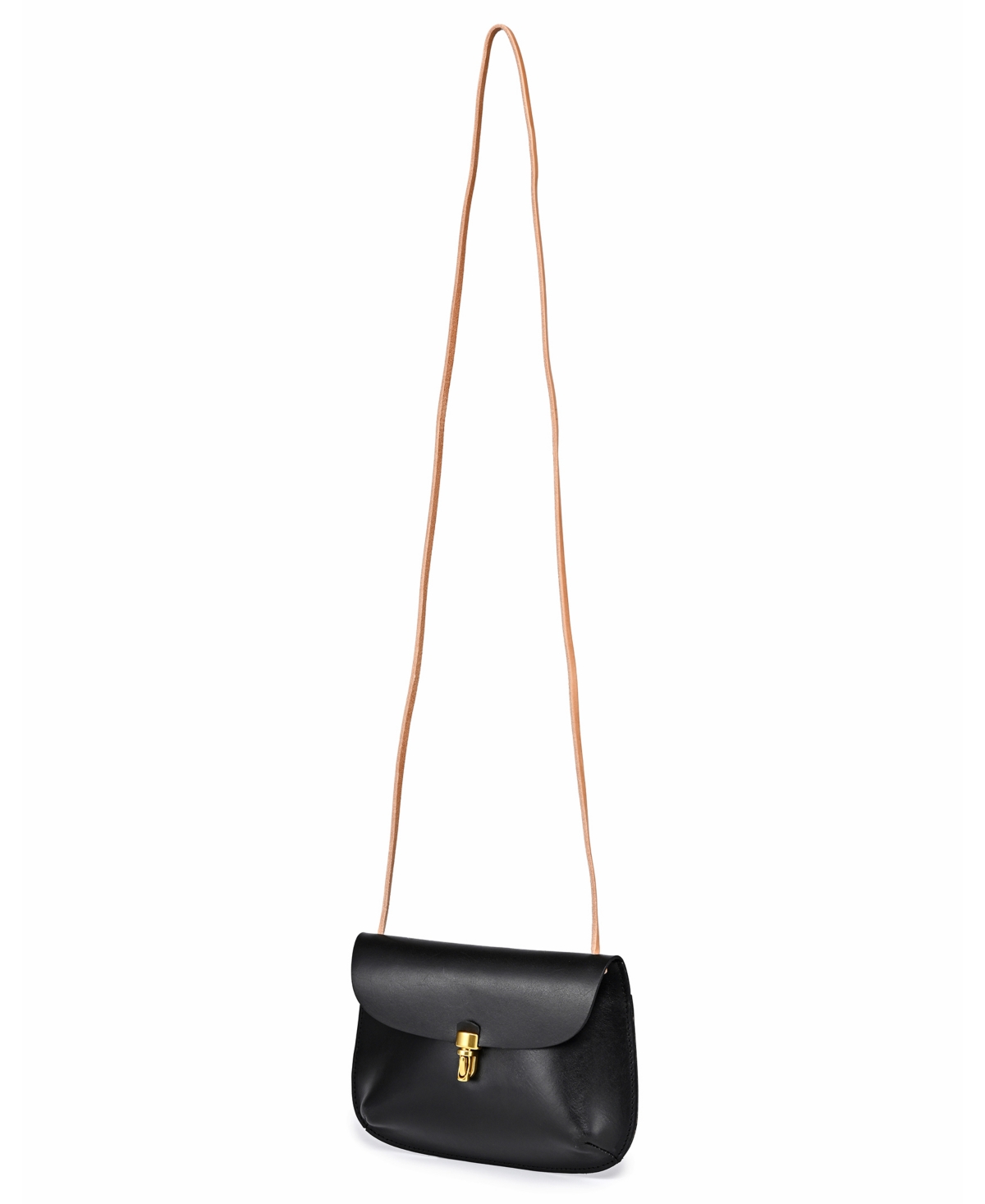 Old Trend Women's Leather Ada Crossbody Bag In Black