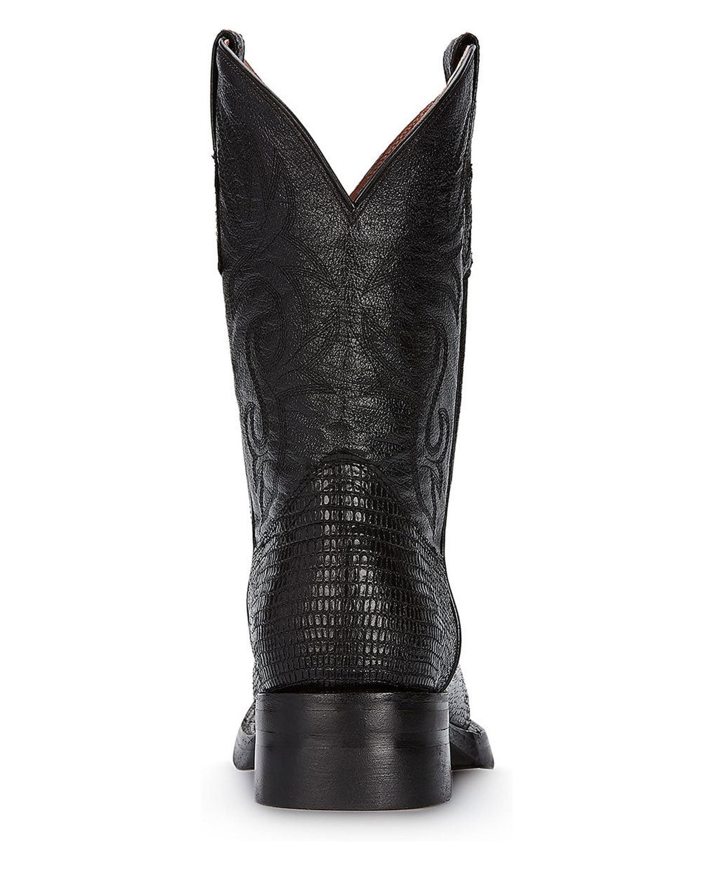 Мужские ботинки Forastero Western Cowboy Leather, цвет: Чёрный — фото 5